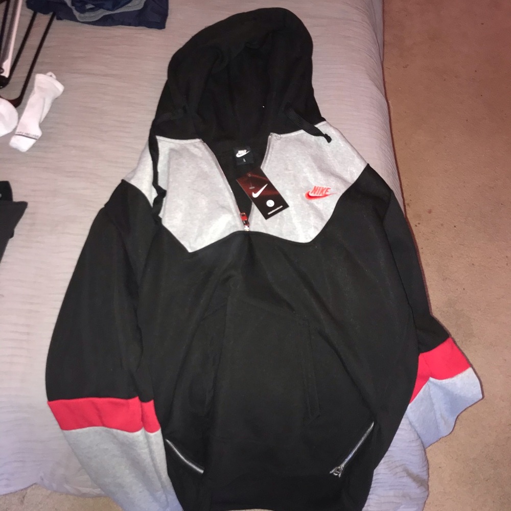 Exclusive! Nike Zip-Up Hoodie Large